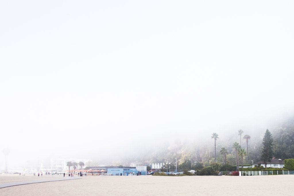 santa monica morning