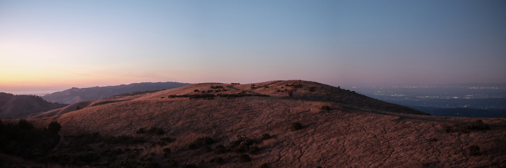 last light at russian ridge